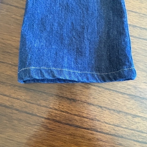 7 for all mankind bootcut jeans size 28 (altered length) medium wash made in USA - Picture 10 of 14